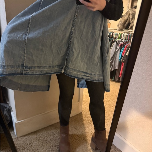 We The Free Blue Denim Dress - Picture 7 of 13